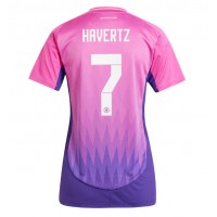 Nemecko Kai Havertz #7 Vonkajší Ženy futbalový dres ME 2024 Krátky Rukáv